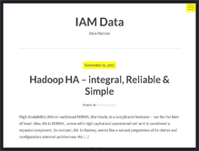 Tablet Screenshot of iam-data.com